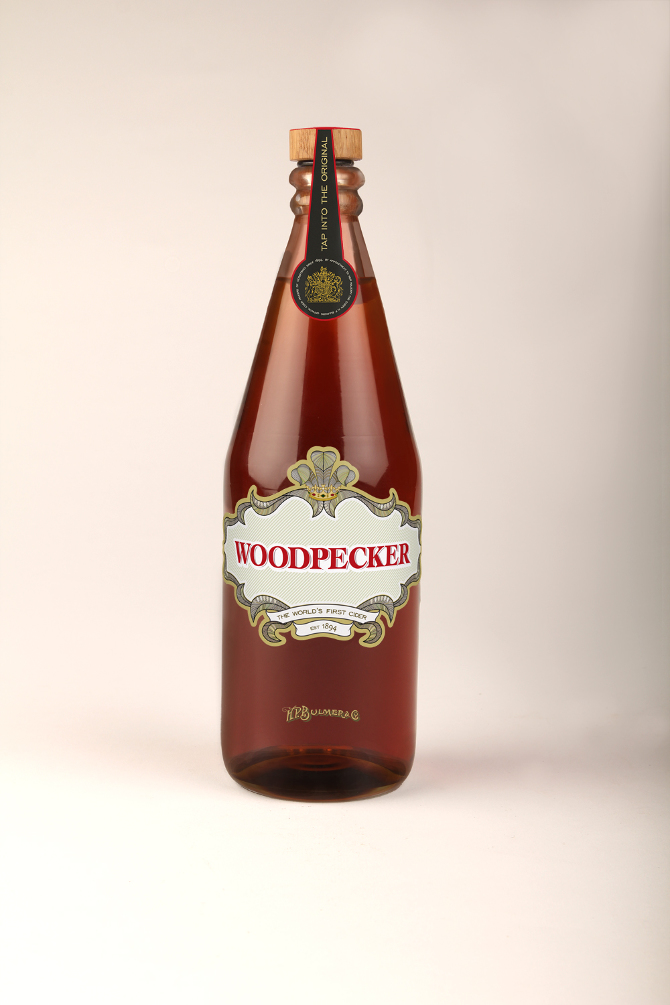 Woodpecker Cider Rebecca Clarke Design